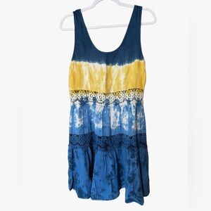 Audrey 3 + 1 Tie Dye Tunic Tank Top